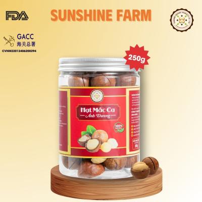 SUNSHINE FARM Roasted Macadamia Nuts 250g