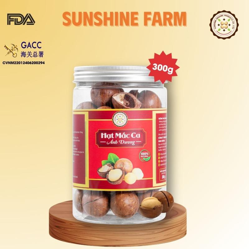 SUNSHINE FARM Roasted Macadamia Nuts 300g