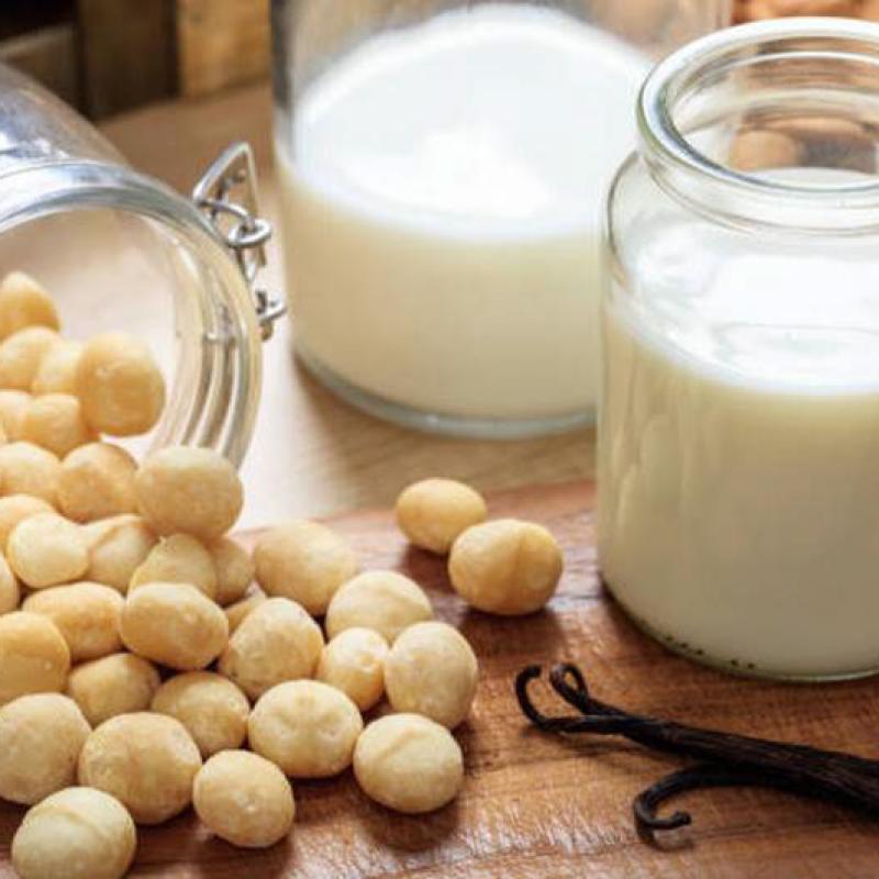 What Is Delicious To Mix Macadamia Nut Milk With